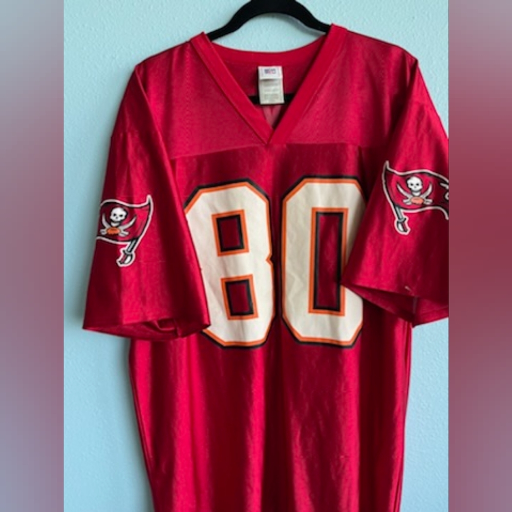 Tampa Bay Buccaneers Michael Clayton #80 Polyester NFL Jersey